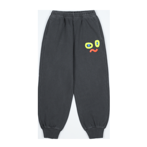 Pantalone in felpa grigio scuro per bambini Jelly Mallow JM2520451 UNICA 