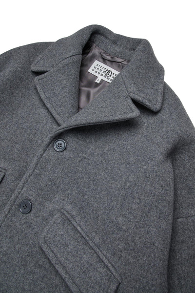 Cappotto grigio per bambini MM6 Maison Margiela M60833 M6911 