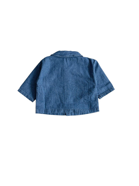 Giacca in denim blu per bambino Babe & Tess 06.618080 315 