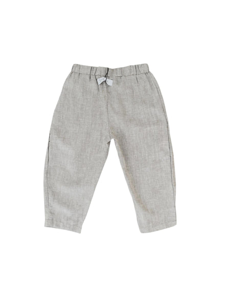 Pantalone spigato verde oliva per neonati e bambini Gayalab 595C GRAYGREEN 