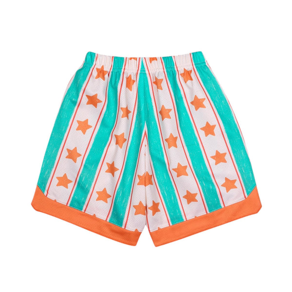 Shorts in mesh multicolor con stampe per neonati e  bambini Jelly Mallow JM2610445 STAR 