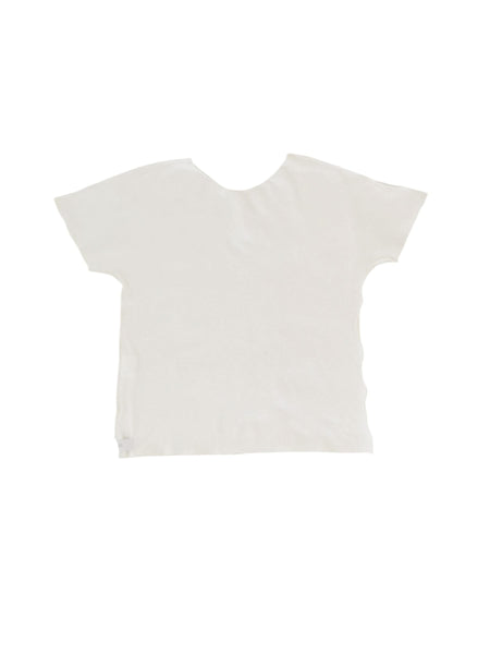 T-shirt bianca per neonati e bambini Gayalab 582A BIANCO 