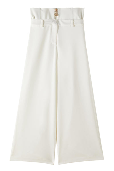 Pantalone bianco per bambina Patrizia Pepe 7P0431 A555 