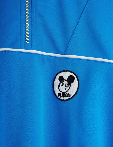 Felpa blu per neonati e bambini Mini Rodini 2572013560 BLUE 