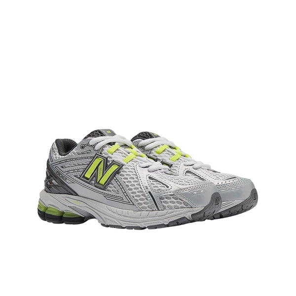 Sneakers 1906 grigia con dettagli fluo per bambini New Balance P1906 62Y 