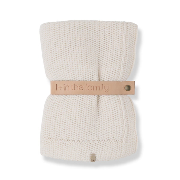 Coperta in maglia panna per neonati 1+ more in the family MARINET ECRU 