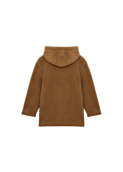 Cappotto teddy biscotto per bambino The New Society NINETTE BOY ASTRAL EARTH 