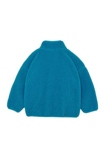 Giubbino in teddy blu e bianco per bambini The Campamento TC-AW25-114 BLUE 