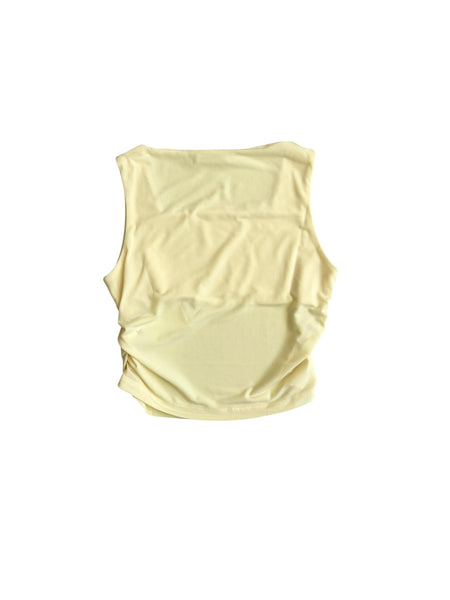 Top giallo per bambina Lulù by Miss Grant LL4427 GIALLO 