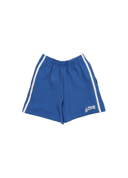Bermuda in felpa blu per bambino The New Society TILO BERMUDA DEEP SEA 
