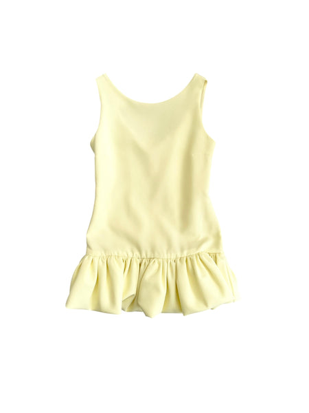 Abito giallo per bambina Lulù by Miss Grant LL4247 GIALLO 