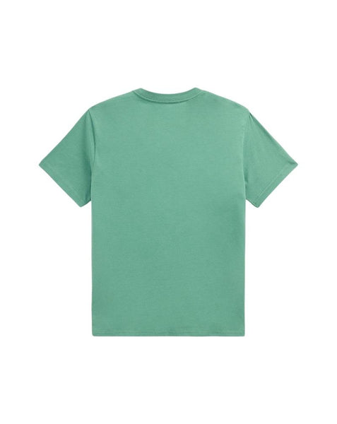 T-shirt verde con stampa per bambino Ralph Lauren Kids 323973121001 GREEN 