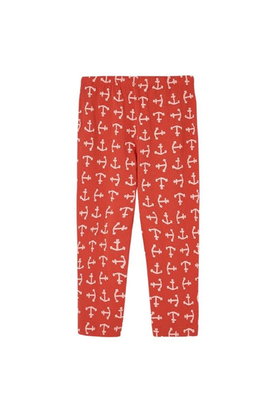 Pantalone rosso con stampa all over per bambini The Animals Observatory S26021 307_AT 
