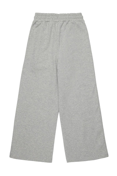 Pantalone grigio con logo per bambina Marni M01432 OM903 