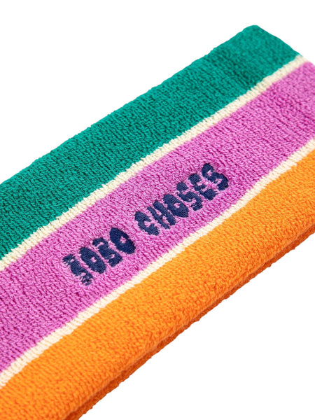 Fascia multicolor in spugna con logo per bambini Bobo Choses B126AI026 UNI 