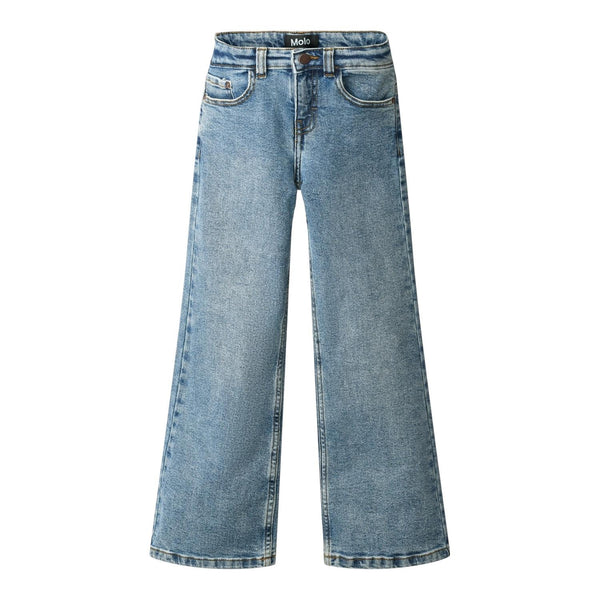 Jeans in denim blu per bambina Molo ASTA 1106 