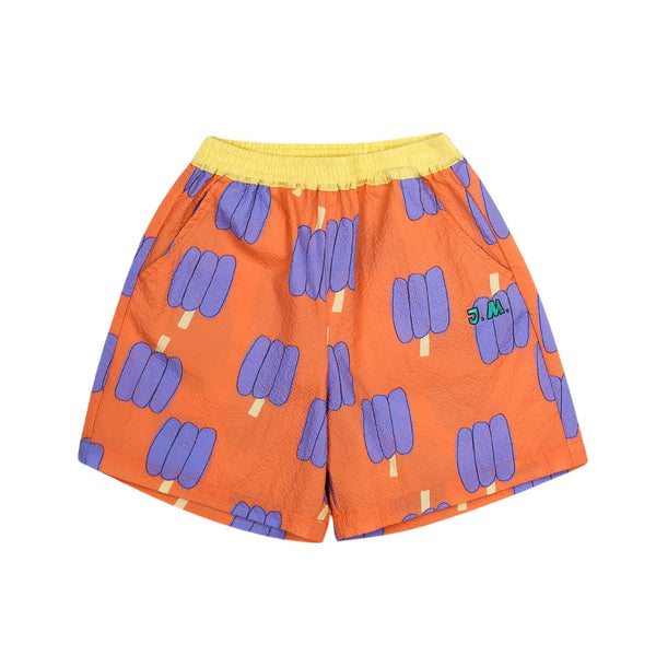 Shorts multiolor con stampa all over per neonati e bambini Jelly Mallow JM2610444 BELL 