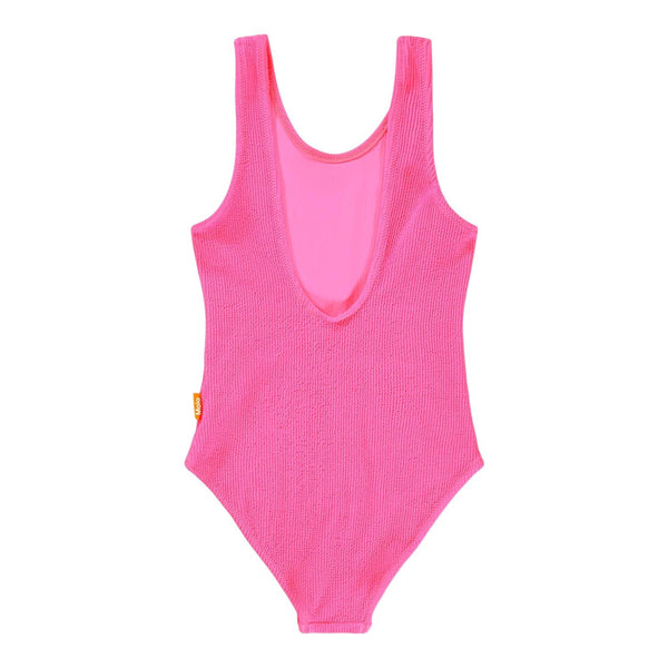Costume rosa fluo per bambina Molo NIKA CREPE 8489 