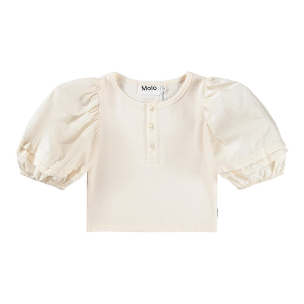 T-shirt panna per bambina Molo RAWNA 2444 