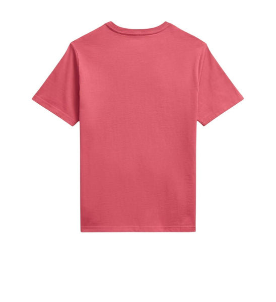 T-shirt rossa con logo per bambino Ralph Lauren Kids 323832904512 NANTUCKET RED 