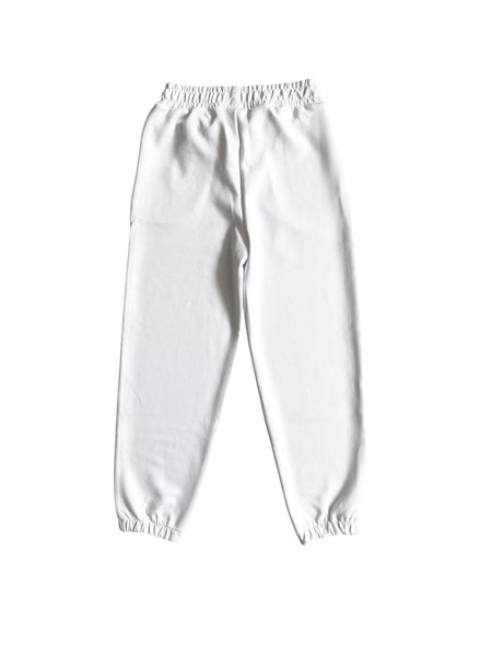 Pantalone bianco in felpa con logo per bambina Hinnominate 3645P00343 WHITE 