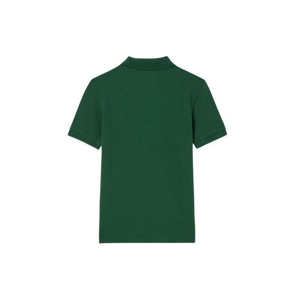 Polo verdone con logo per bambino Lacoste 947354 F9W 