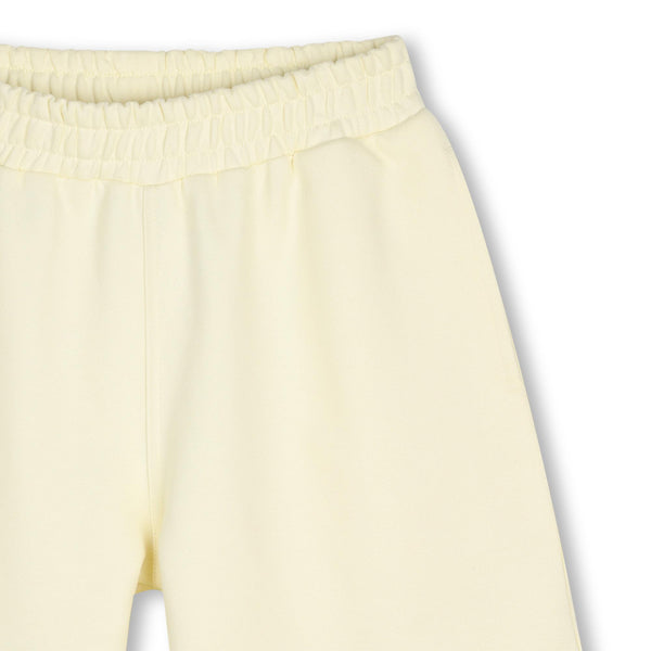 Pantalone in felpa giallo con logo per bambino KENZO K61649 504 