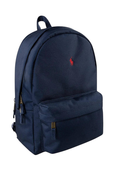 Zaino blu con logo per bambini Ralph Lauren Kids 9AR151 BCV 