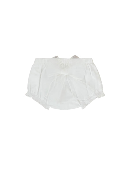 Culotte panna con fiocco per neonata Maperò PC05903 PANNA 