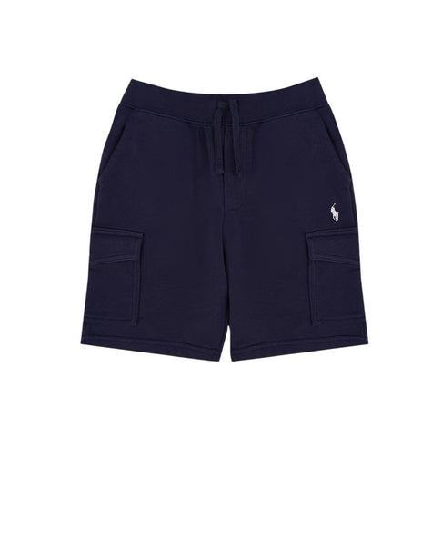 Shorts blu con logo per bambino Ralph Lauren Kids 323958158002 NAVY 