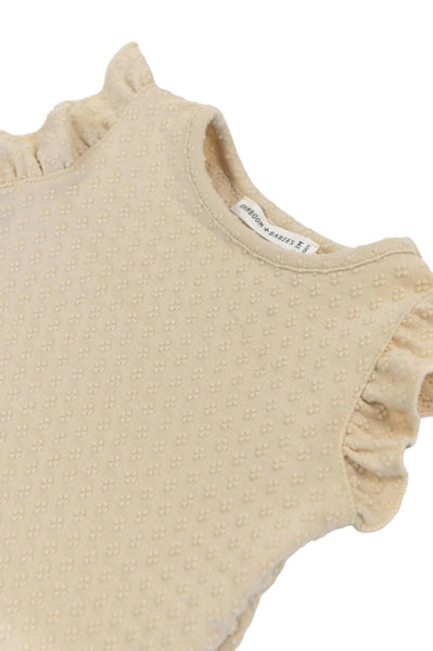 Completo beige per neonata Bamboom 1135TE00073 ALMOND CREAM 