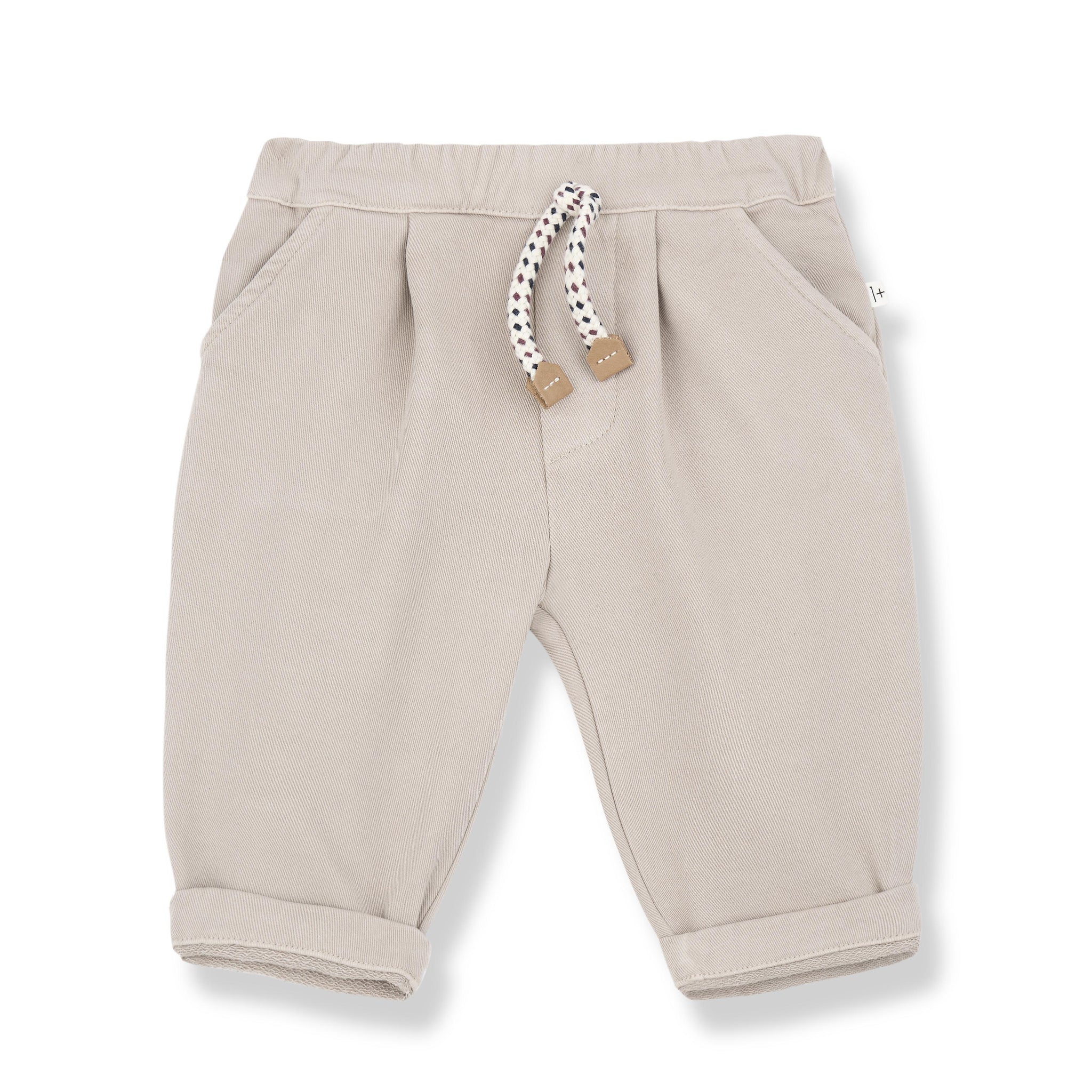 Pantalone tortora per neonato 1+ more in the family BLAS TORTORA 