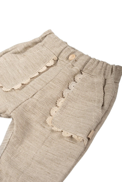 Pantalone sabbia per neonata Bamboom 1148TE00076 MUSTARD 