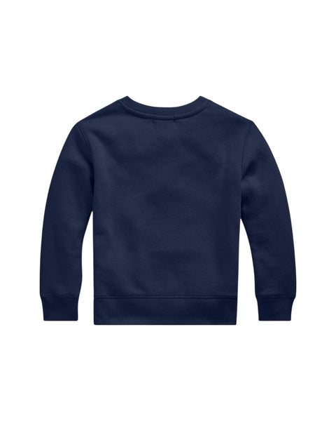 Felpa blu con logo per neonati e bambini Ralph Lauren Kids 322772102002 NAVY 