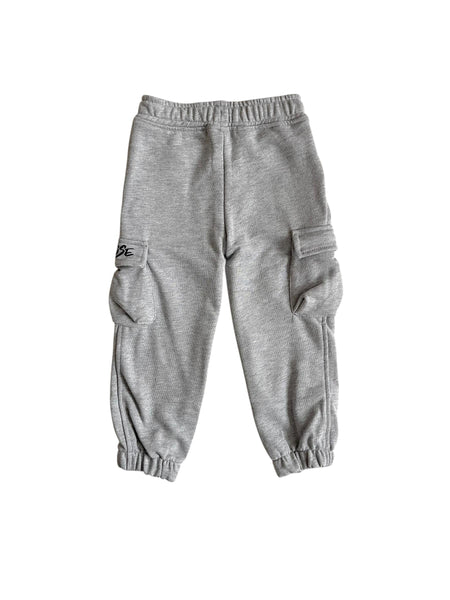 Pantalone in felpa grigio per neonato e bambino Mousse kids PKCPM LOGO 