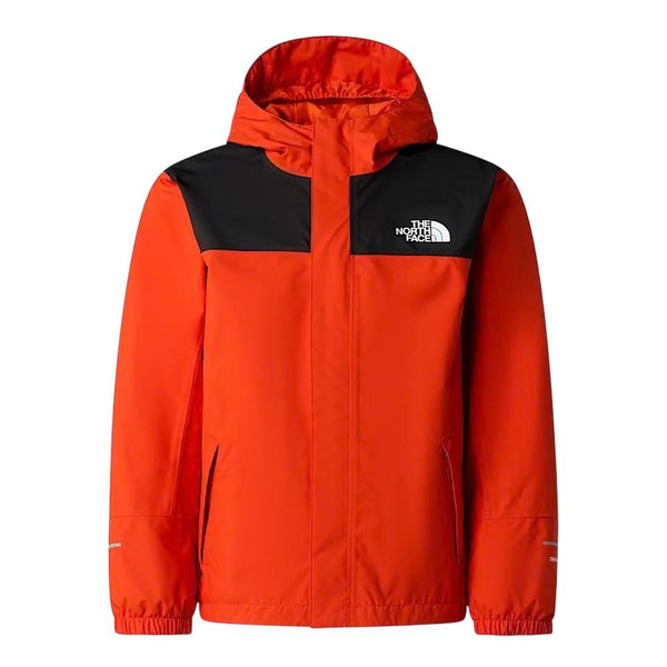 Giacca da pioggia rossa con logo per bambino The North Face NF0A8A48G6L G6L1 