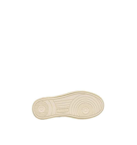 Sneankers in pelle e suede con dettaglio blu  per bambini Autry KULK FS06 