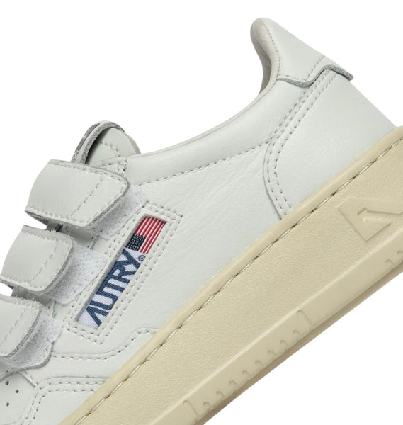 Sneakers bianca con logo per bambini Autry KILK FF03 
