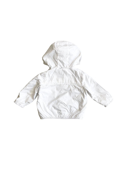 Giubbino reversibile glicine e bianco per neonata K-WAY K2123IW C56 