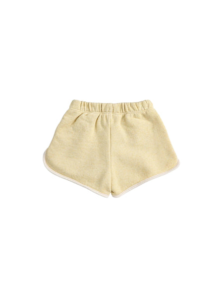 Shorts giallo con logo per neonati Bobo Choses B126AB047 UNI 