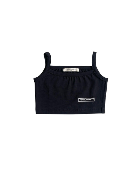 Top nero con logo per bambina Hinnominate 3646TOP00335 BLACK 