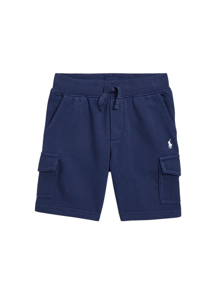 Shorts blu con logo per neonato e bambino Ralph Lauren Kids 322958158002 NAVY 