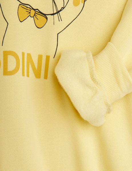 Felpa gialla con stampa per neonati e bambini Mini Rodini 2572013623 YELLOW 