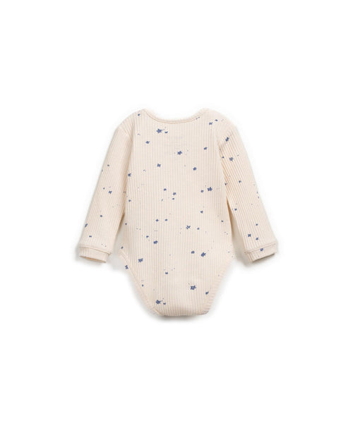 Body panna con stampa all over per neonata Play up 0AR11203 E717N 