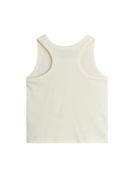 Canotta panna con stampa per neonati e bambini Mini Rodini 2622013510 WHITE 