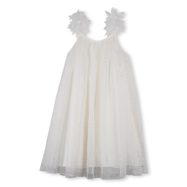 Abito in tulle bianco con applicazioni per bambina BILLIEBLUSH U21841 105 