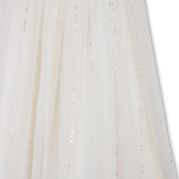 Abito in tulle bianco con applicazioni per bambina BILLIEBLUSH U21841 105 