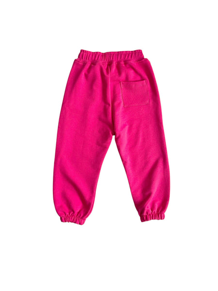 Pantalone in felpa fucsia con stampa per neonata e bambina Mousse kids PKPC140F KOKKOALA 