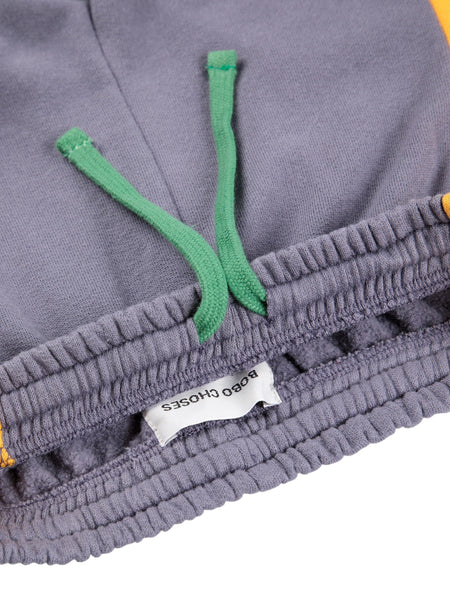 Pantalone in felpa color block multicolor  per neonati e bambini Bobo Choses B225AC138 UNI 