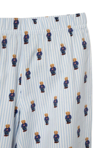 Pigiama a righe con stampa all over per bambino Ralph Lauren Kids 9P0149 W20 